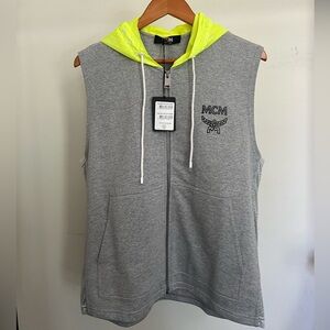 Men’s MCM Sleeveless zip up hoodie